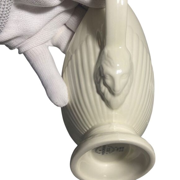 Wedgwood Etruria & Barlaston Edme Gravy Boat Underplate Lion Head Handle England - Picture 5 of 10